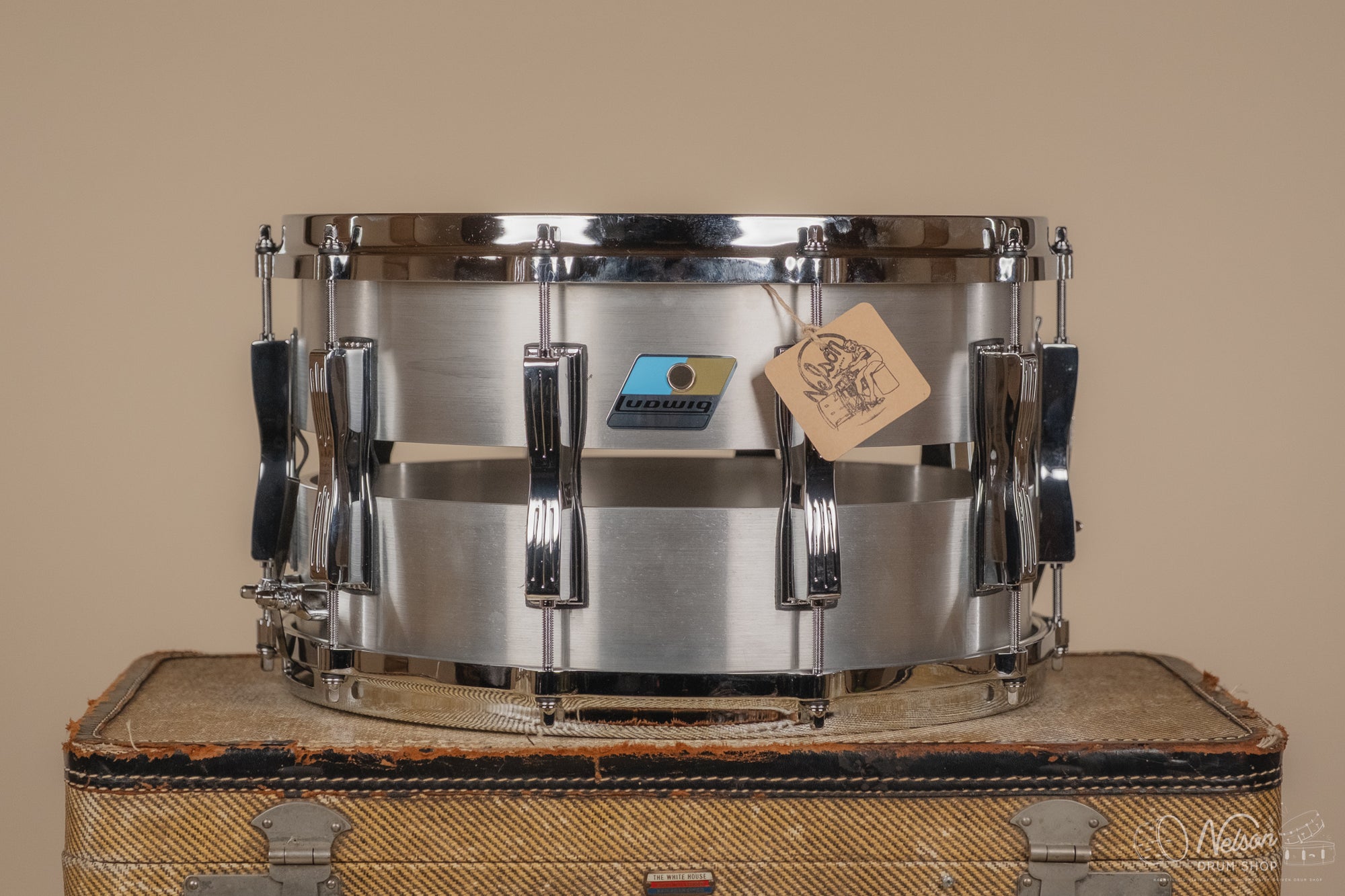 Ludwig Cast Aluminum Slotted Coliseum - 8x14