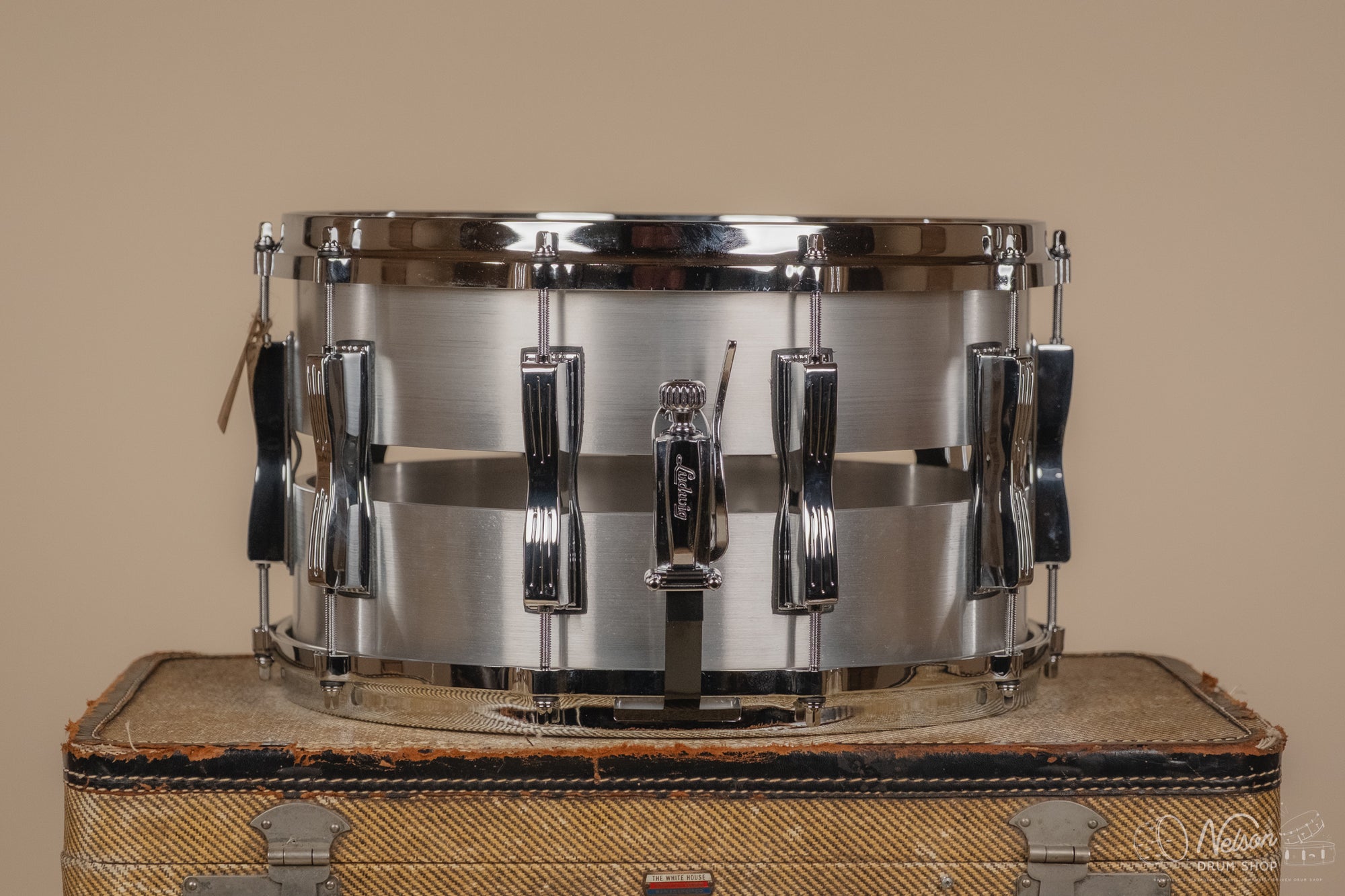 Ludwig Cast Aluminum Slotted Coliseum - 8x14