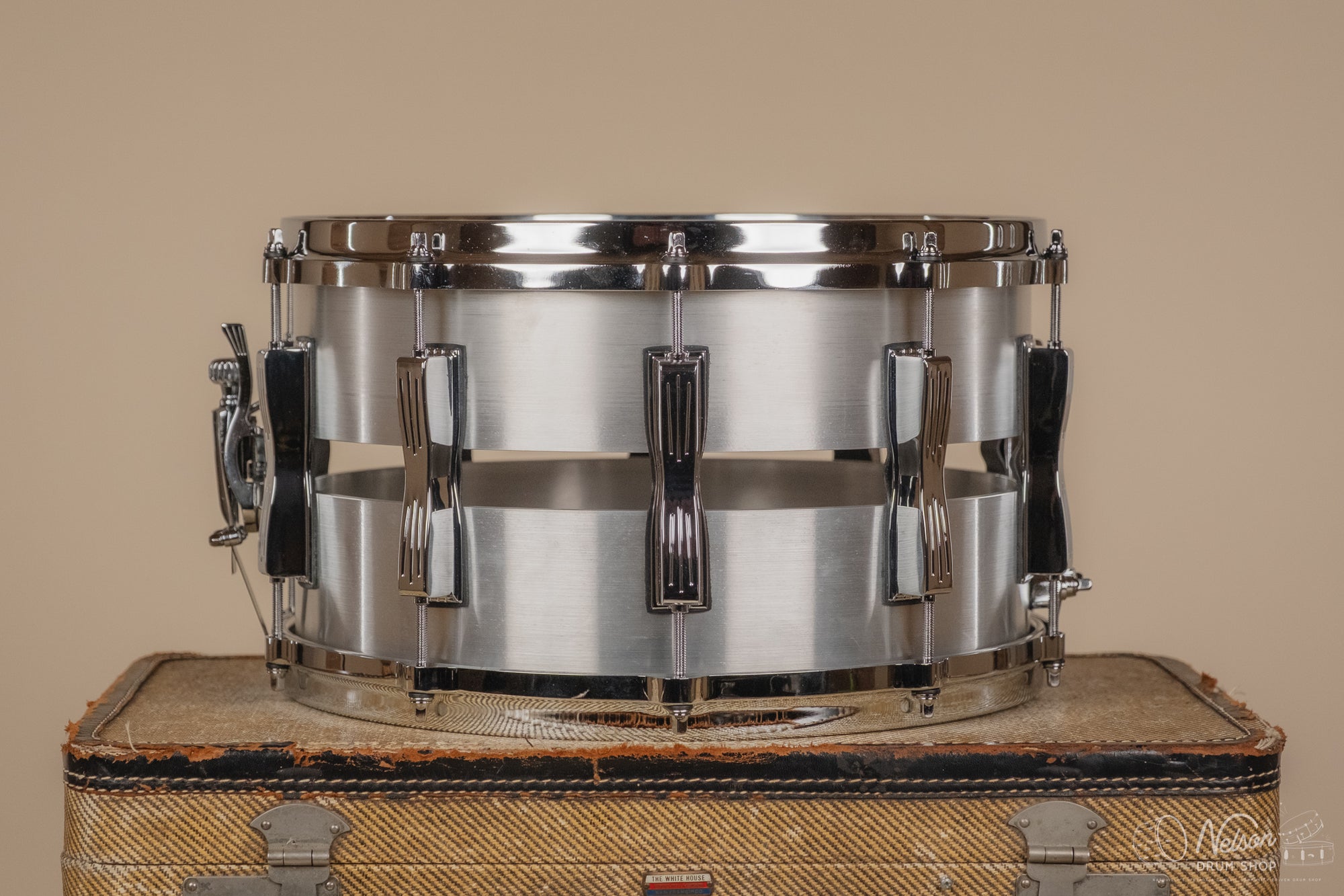 Ludwig Cast Aluminum Slotted Coliseum - 8x14