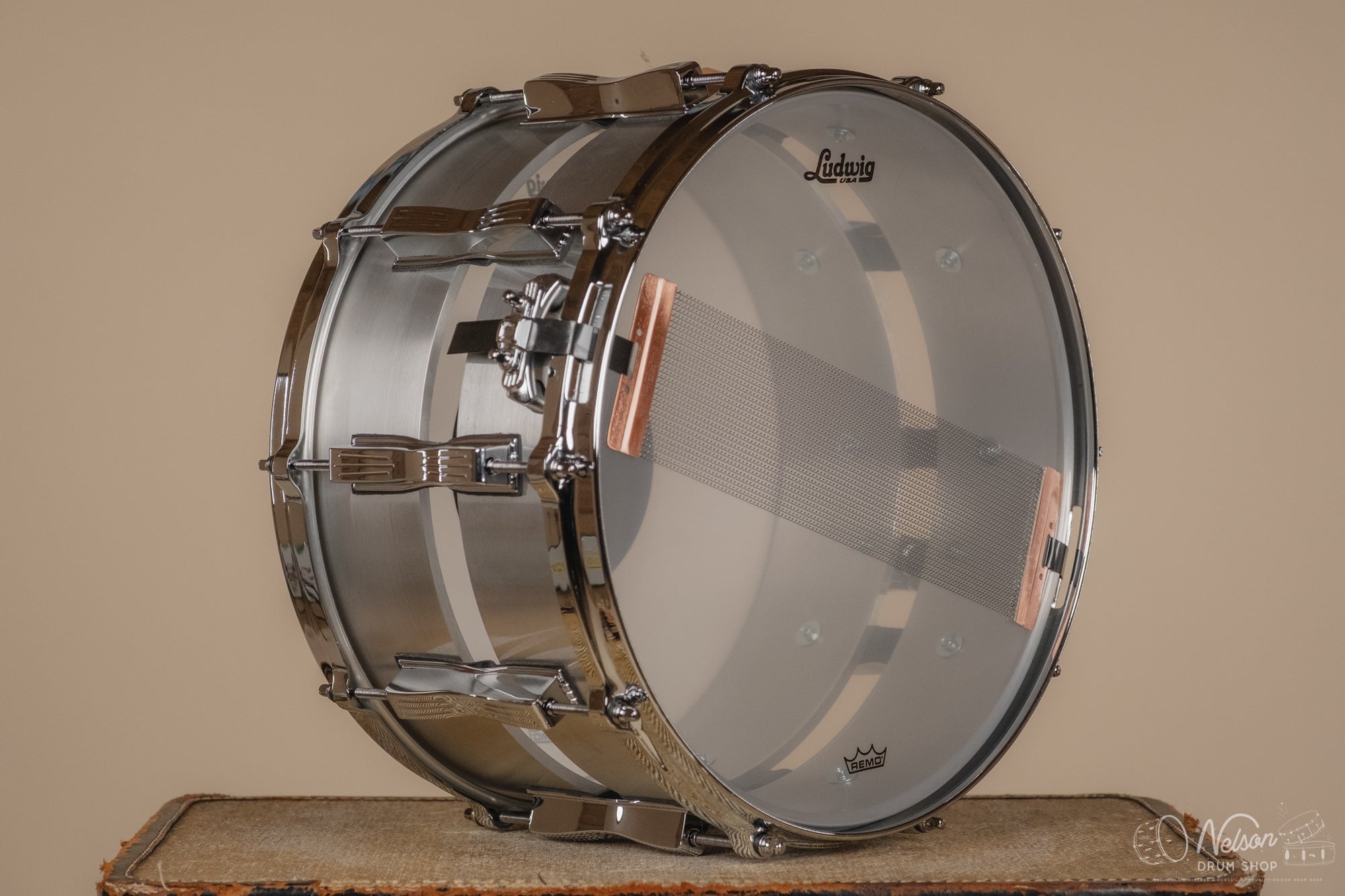 Ludwig Cast Aluminum Slotted Coliseum - 8x14