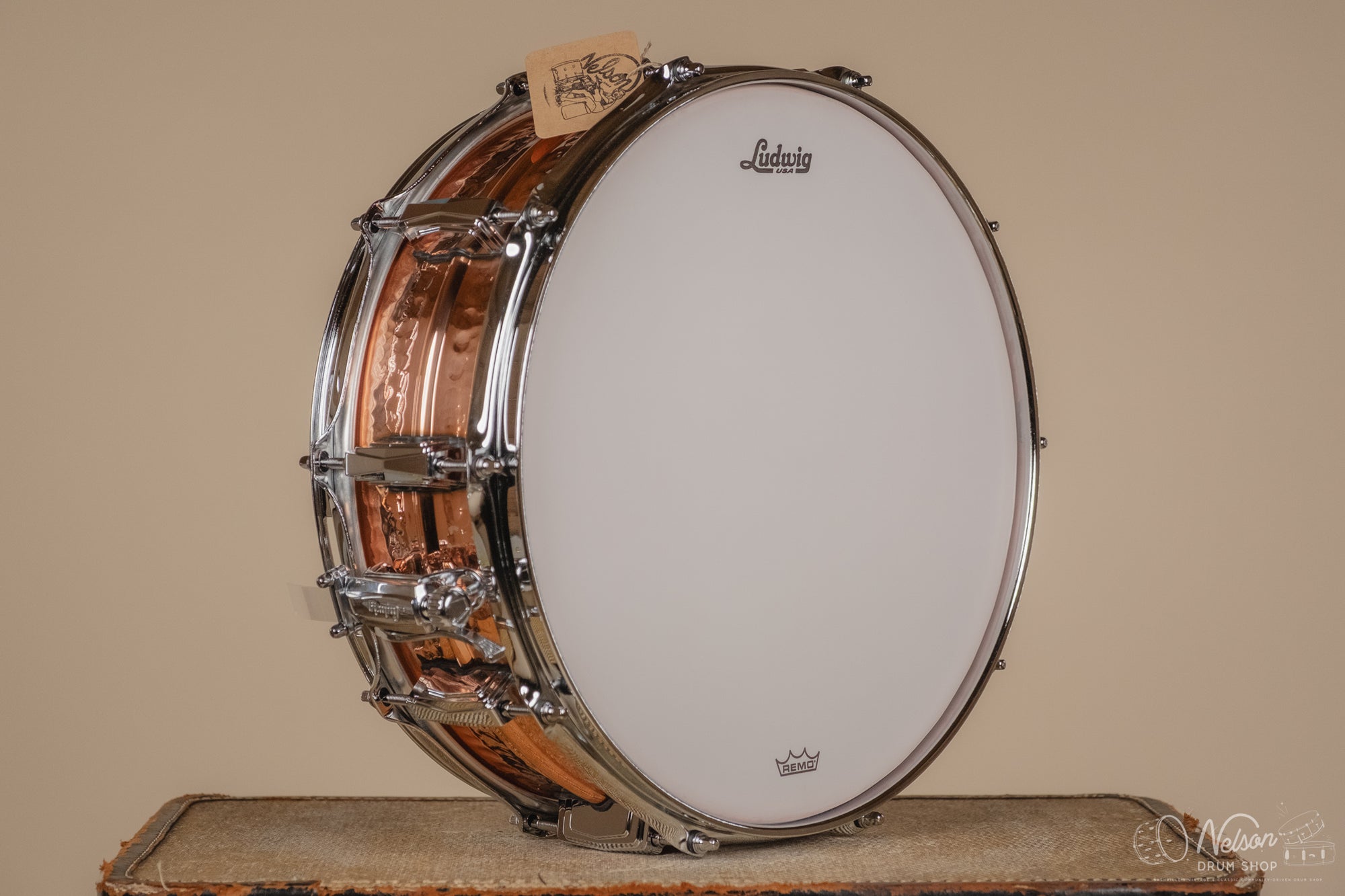 Ludwig LC660K 'Copper-Phonic' Hammered Copper - 5x14