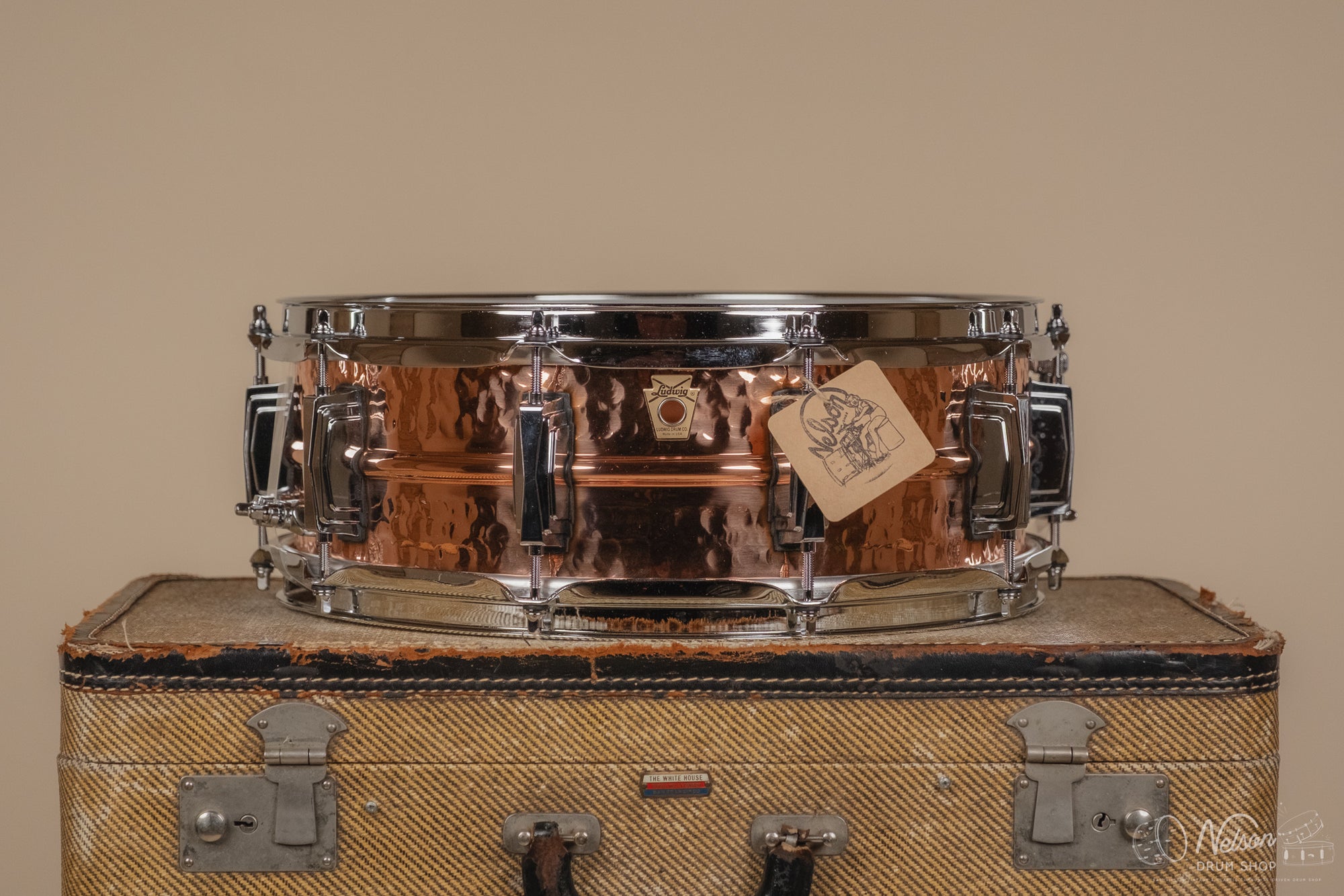 Ludwig LC660K 'Copper-Phonic' Hammered Copper - 5x14