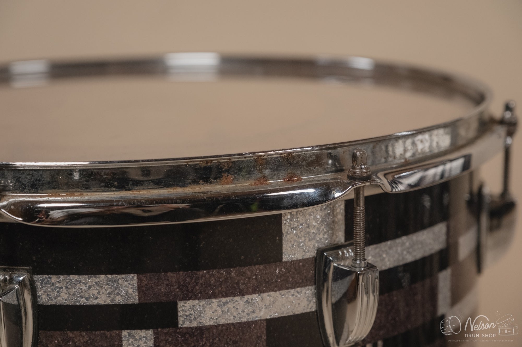 Used Ludwig Classic Maple MOD Outfit in Digital Sparkle - 18x22, 16x16, 9x12, 8x10
