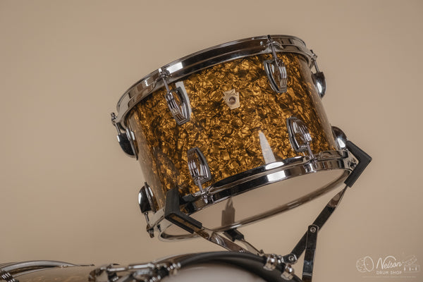 Ludwig Legacy Mahogany 'Downbeat' in Butterscotch Pearl - 14x20, 14x14, 8x12