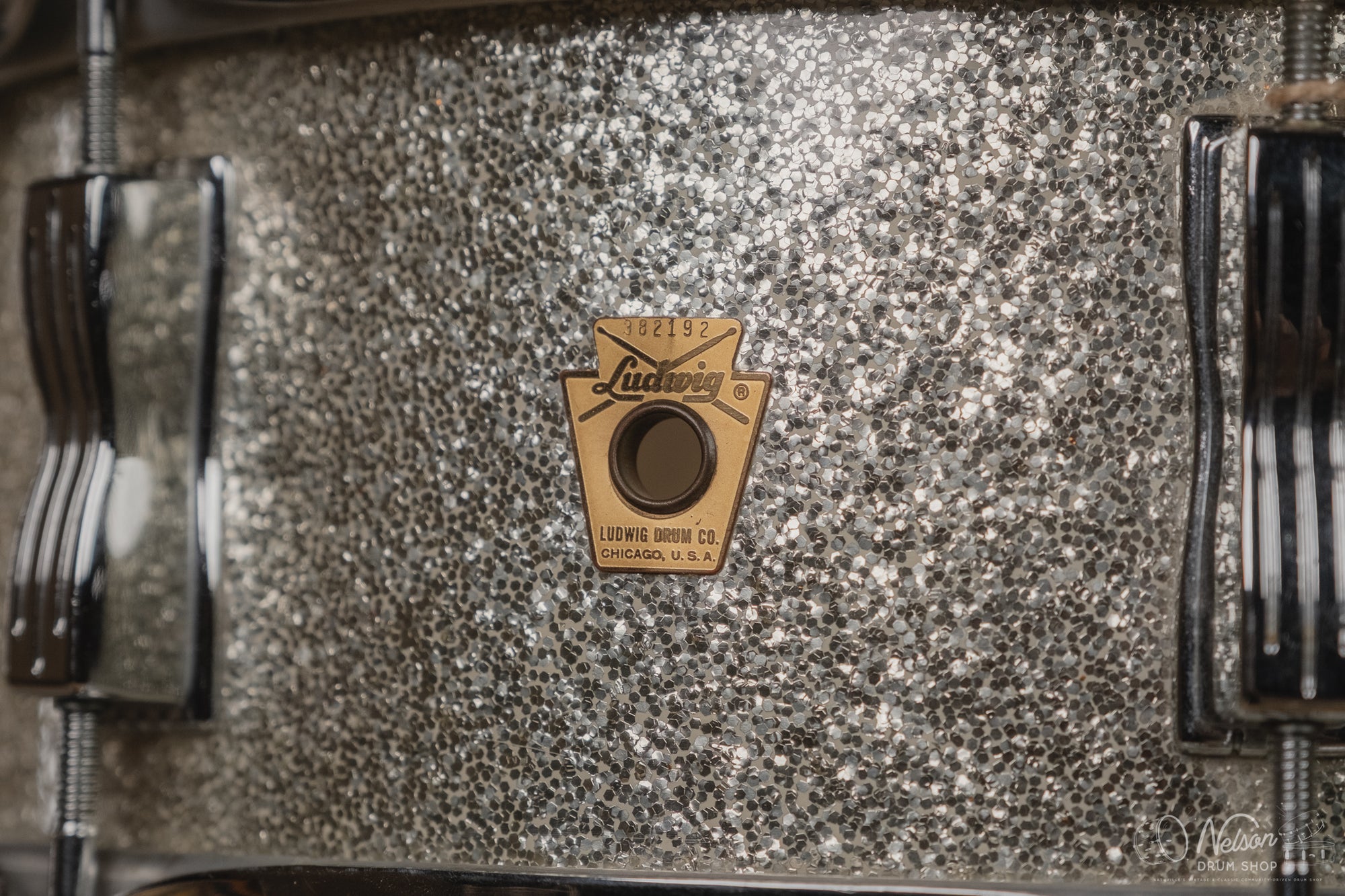 1960s Ludwig 'Jazz Festival' in Silver Sparkle - 5x14