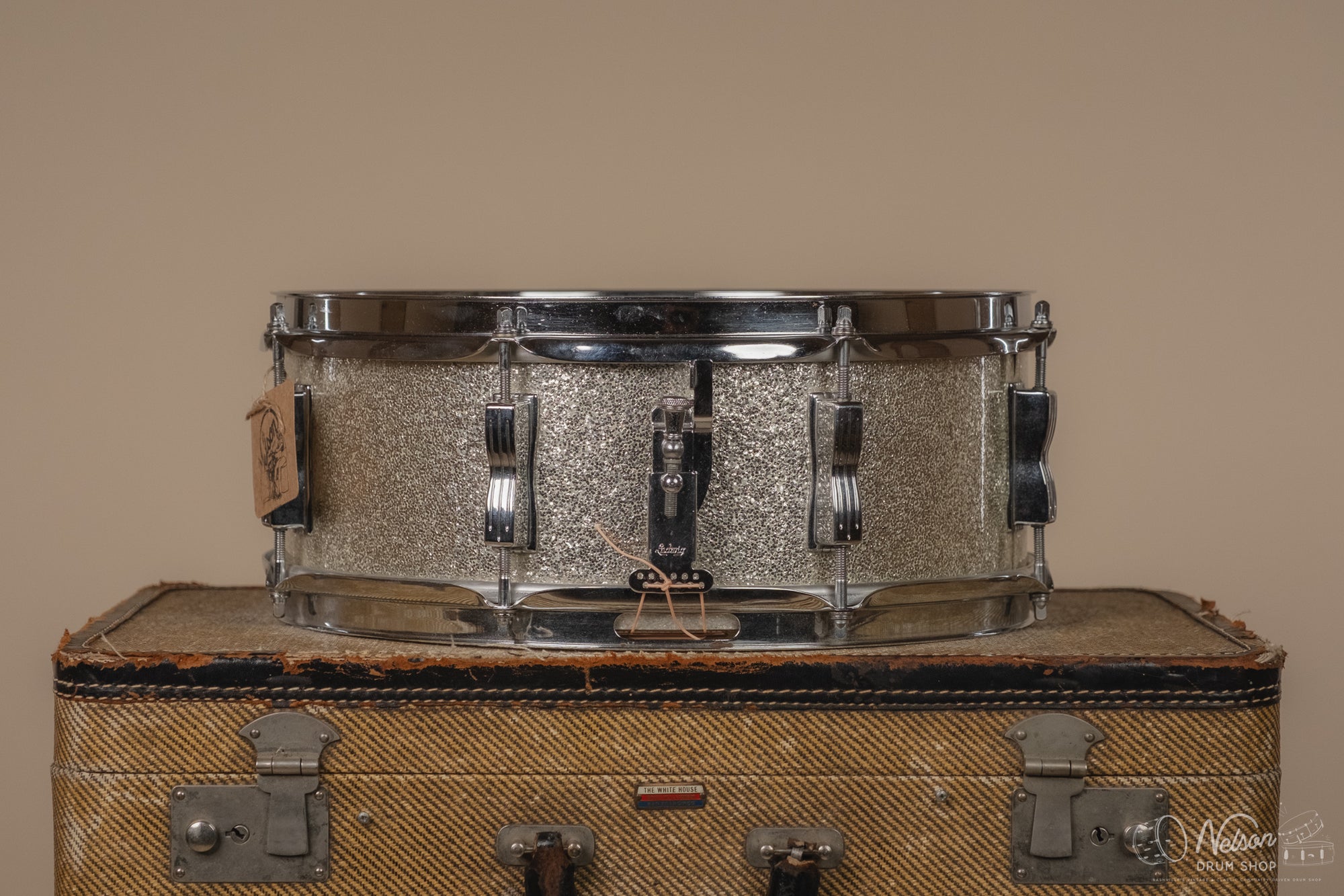 1960s Ludwig 'Jazz Festival' in Silver Sparkle - 5x14