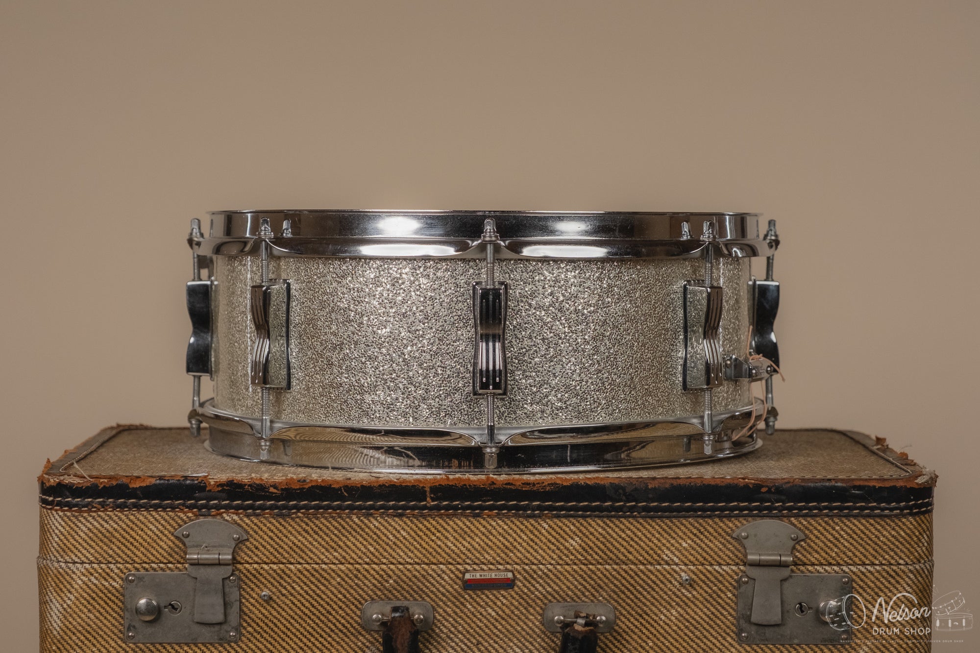 1960s Ludwig 'Jazz Festival' in Silver Sparkle - 5x14