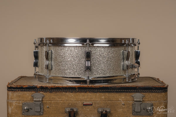 1960s Ludwig 'Jazz Festival' in Silver Sparkle - 5x14