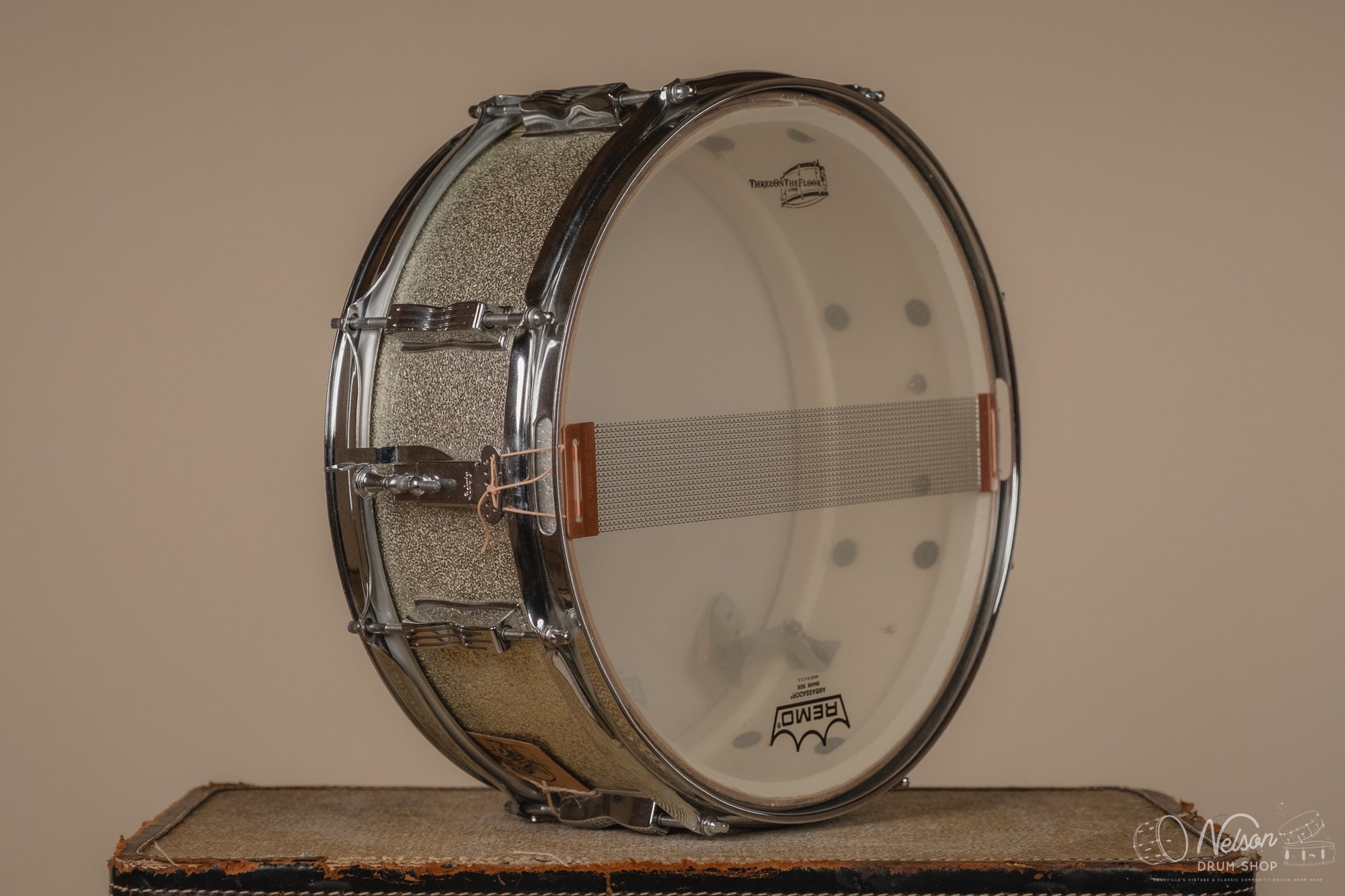 1960s Ludwig 'Jazz Festival' in Silver Sparkle - 5x14