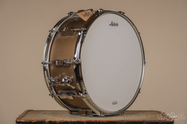Ludwig Legacy Maple in Vintage Bronze Mist - 6.5x14