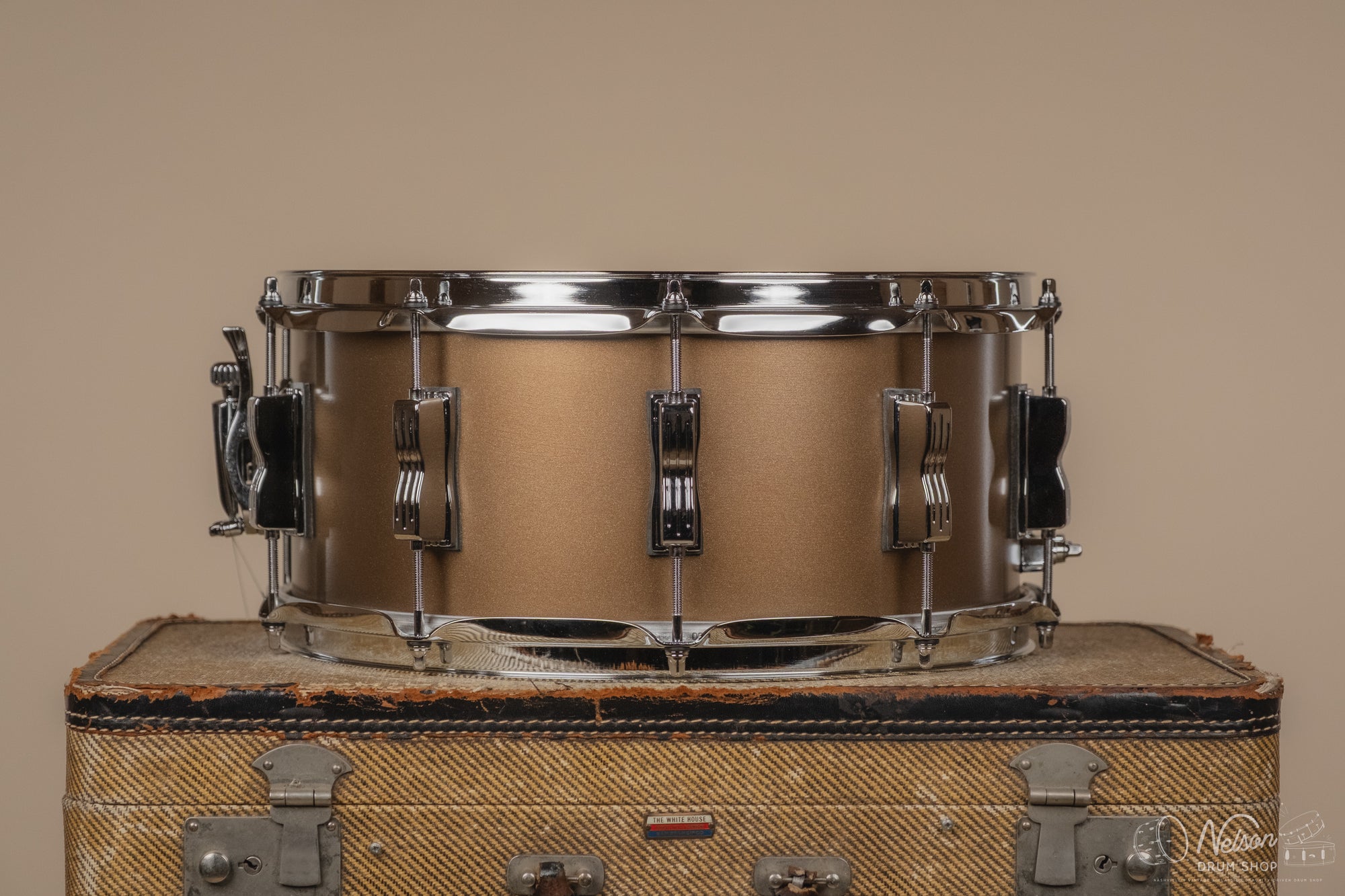 Ludwig Legacy Maple in Vintage Bronze Mist - 6.5x14