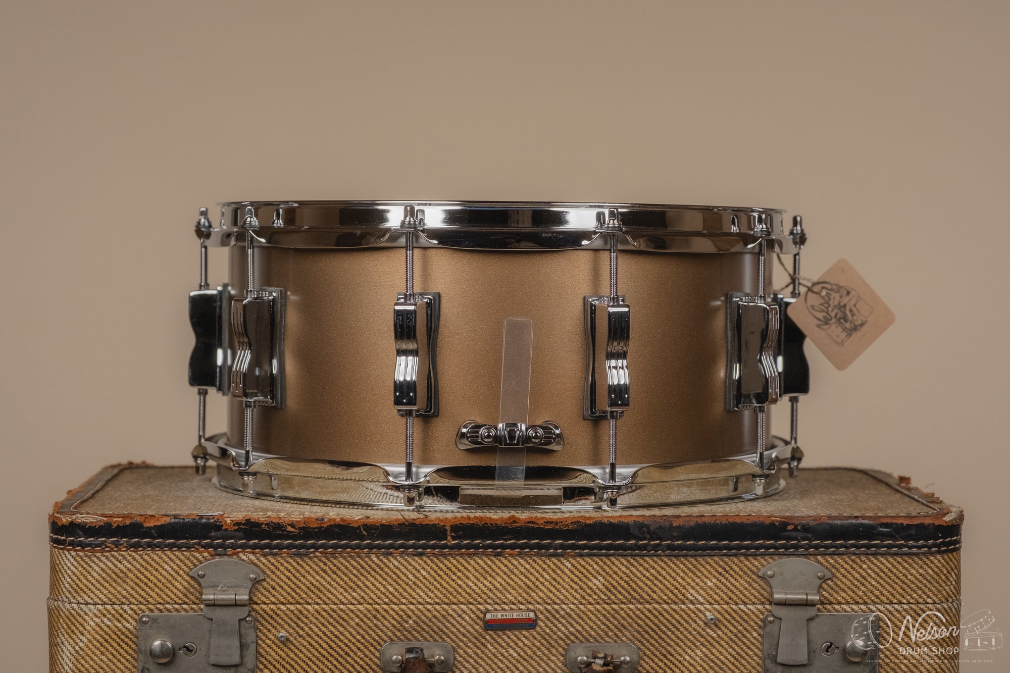 Ludwig Legacy Maple in Vintage Bronze Mist - 6.5x14