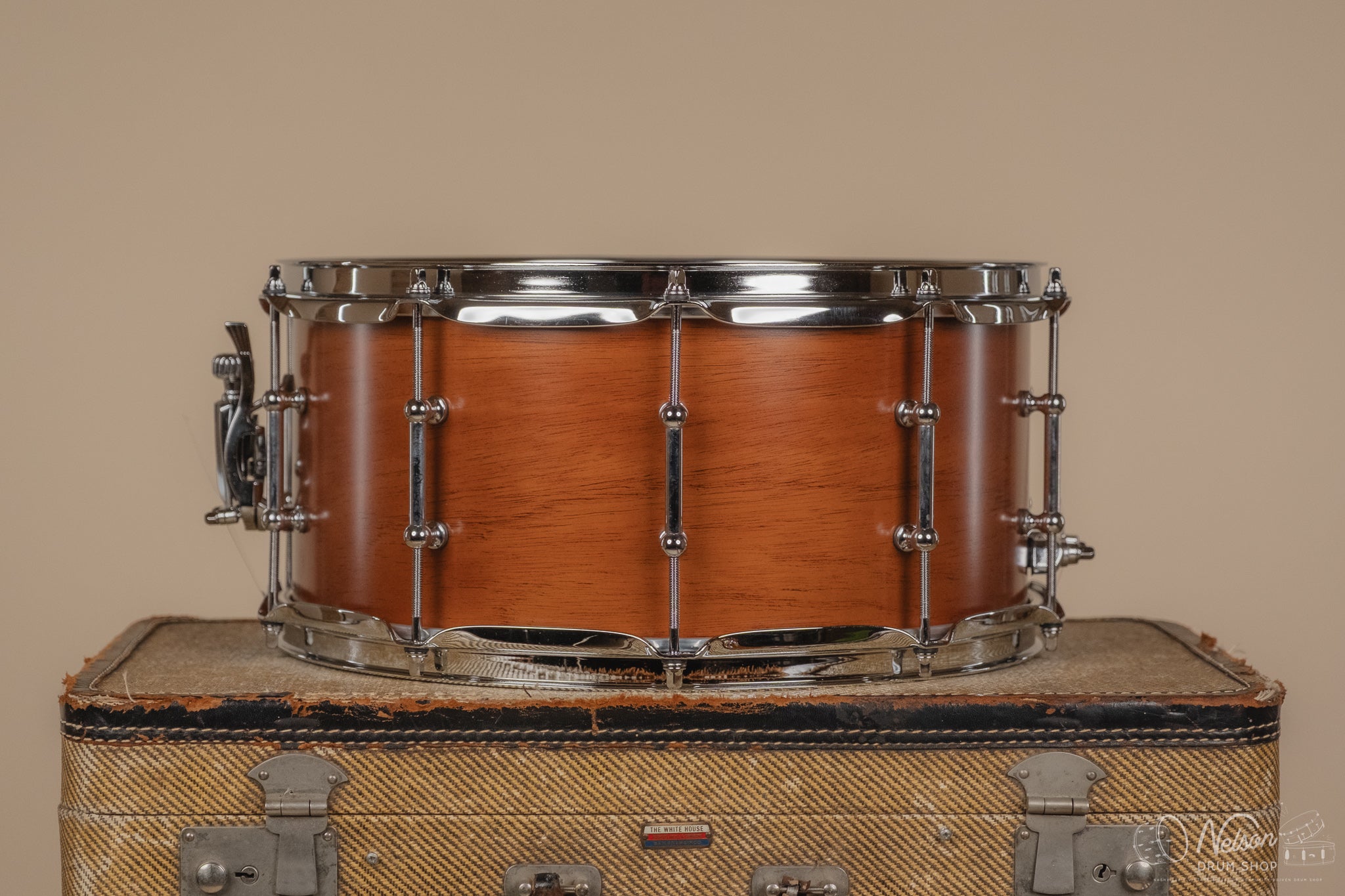 パンツ NICENESS Ex. LUDWIG.M Ludwig 'Universal Wood' Mahogany - 6.5x14 – Nelson Drum Shop