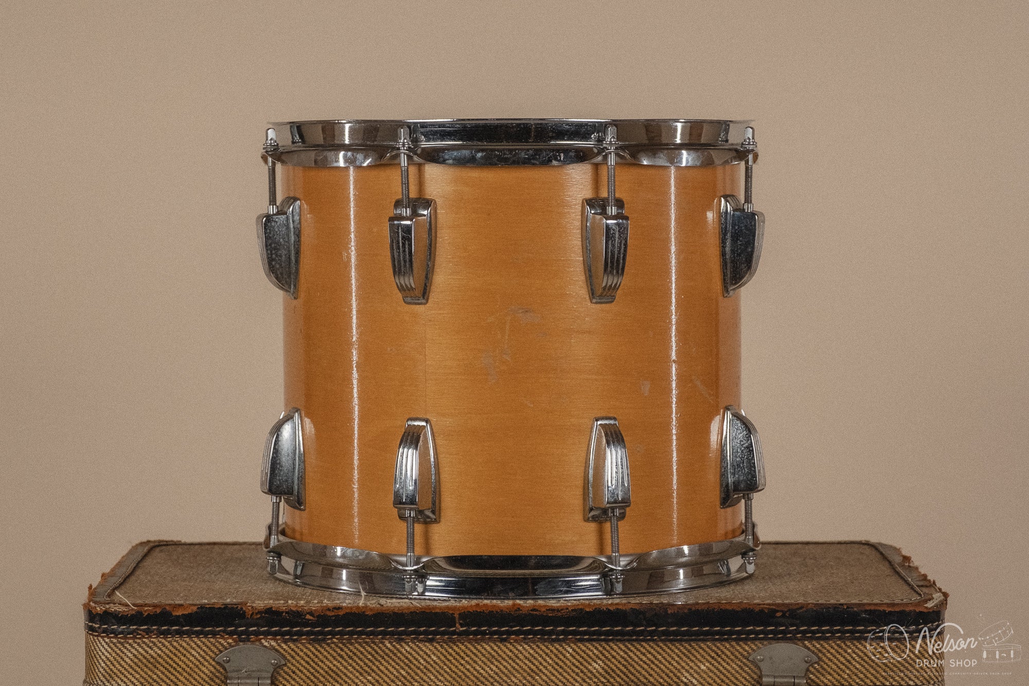 1980s Ludwig 'Modular Power Tom' in Maple Thermogloss - 11x12