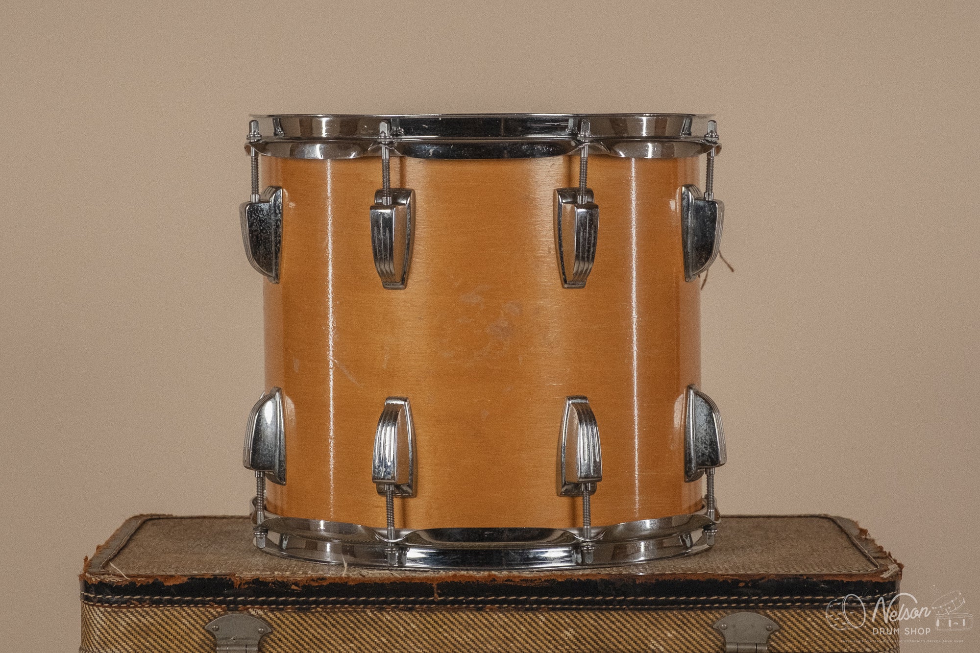 1980s Ludwig 'Modular Power Tom' in Maple Thermogloss - 11x12