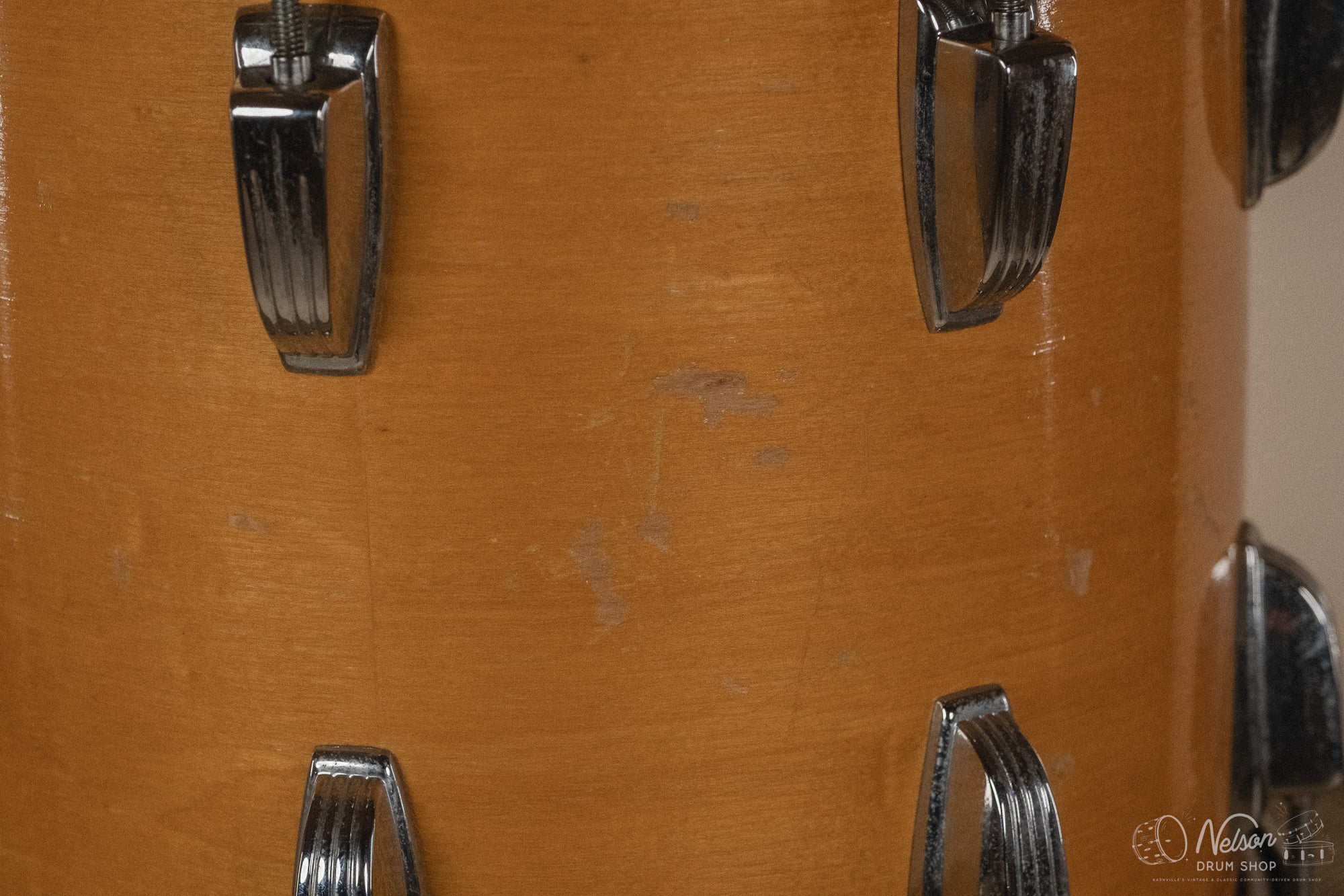 1980s Ludwig 'Modular Power Tom' in Maple Thermogloss - 11x12