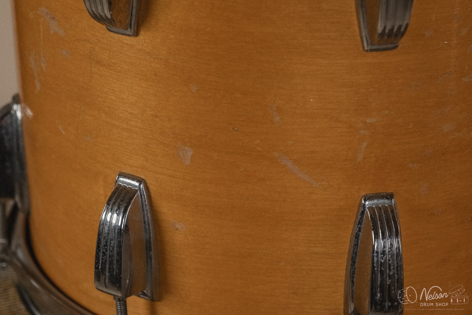 1980s Ludwig 'Modular Power Tom' in Maple Thermogloss - 11x12