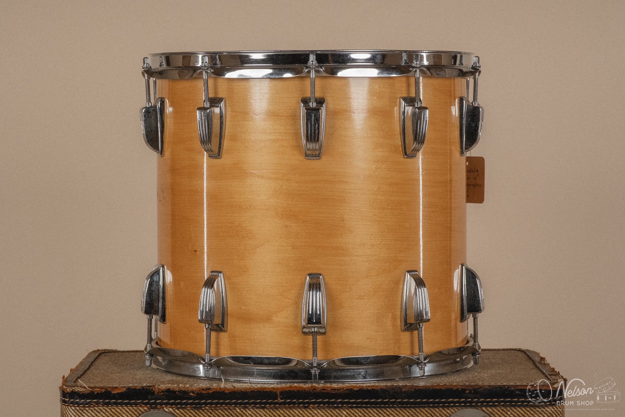 1980s Ludwig 'Modular Power Tom' in Maple Thermogloss - 13x14