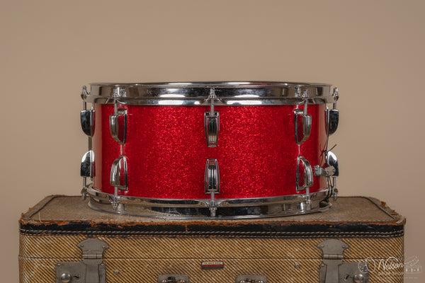 1964 Ludwig 'Symphonic/School Festival' in Red Sparkle - 6.5x14