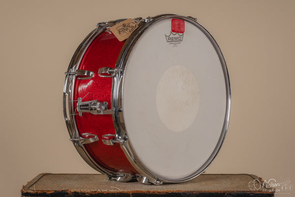 1964 Ludwig 'Symphonic/School Festival' in Red Sparkle - 6.5x14