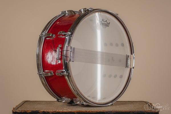1964 Ludwig 'Symphonic/School Festival' in Red Sparkle - 6.5x14