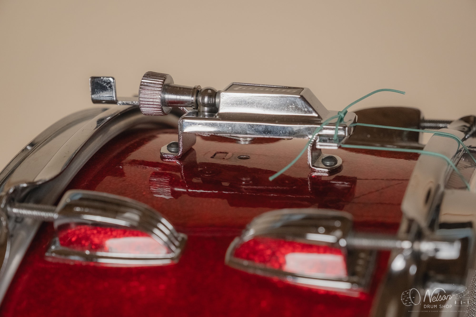 1964 Ludwig 'Symphonic/School Festival' in Red Sparkle - 6.5x14