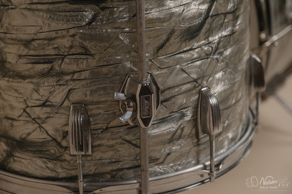 1960s Ludwig Kit in Sky Blue Pearl - 14x22, 9x13, 16x16