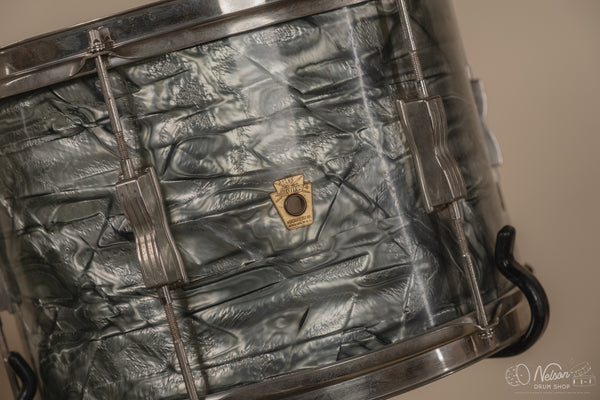 1960s Ludwig Kit in Sky Blue Pearl - 14x22, 9x13, 16x16