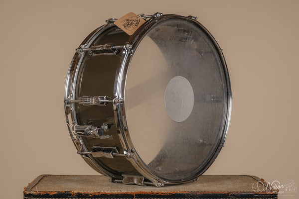 1970s Ludwig Smoke Vistalite Snare - 6.5x14