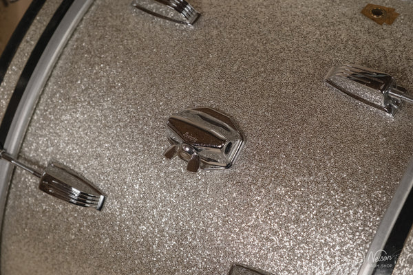 1962 Ludwig 'Super Classic' in Silver Sparkle - 14x22, 16x16, 9x13