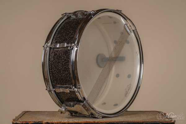 Jan 12, 1962 Ludwig Preserial No. 900 'Super Classic' in Black Galaxy Sparkle - 5.5x14