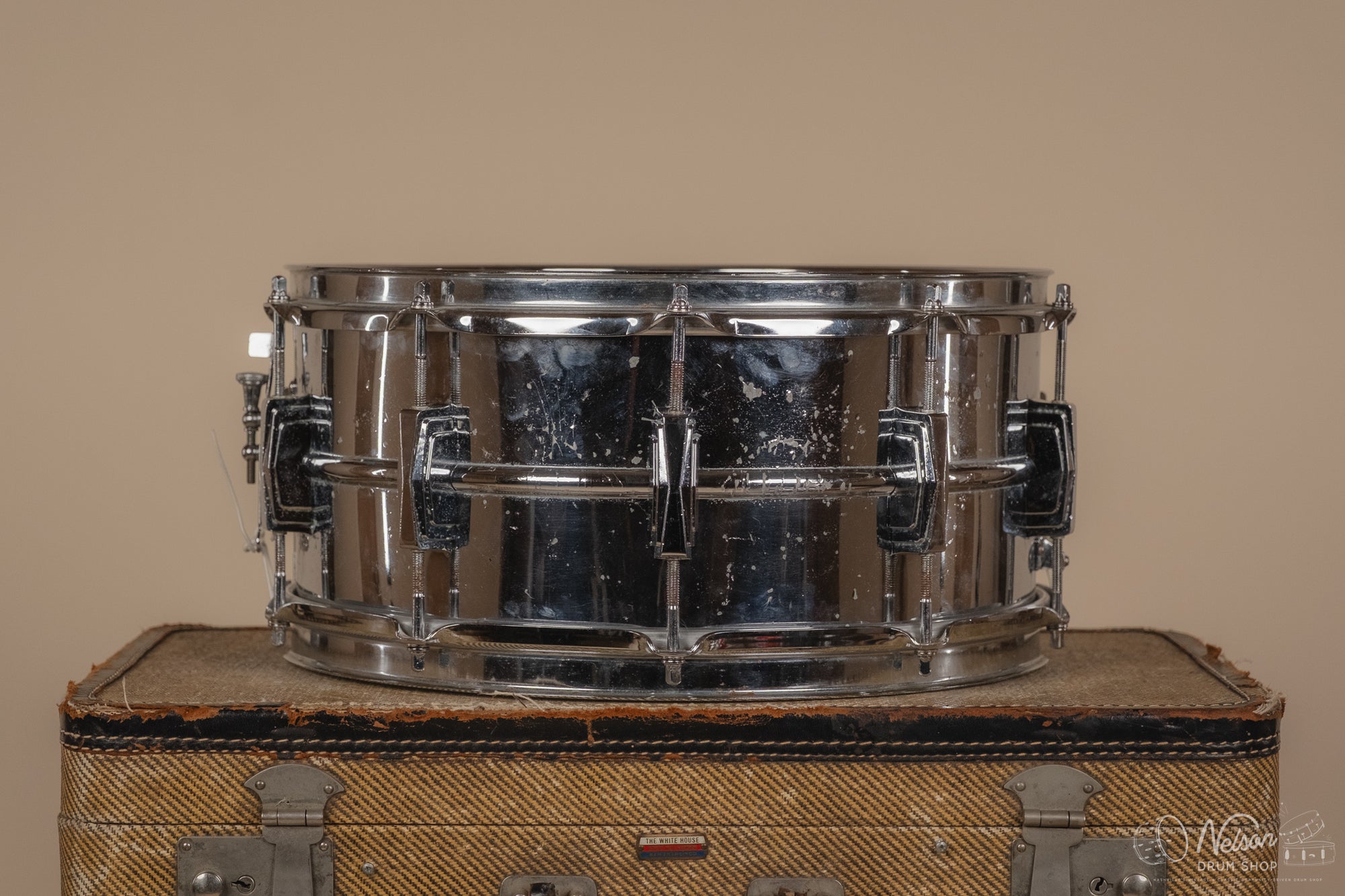1963 Ludwig 'LM402 Supraphonic' COA w/ Crimped Beds - 6.5x14