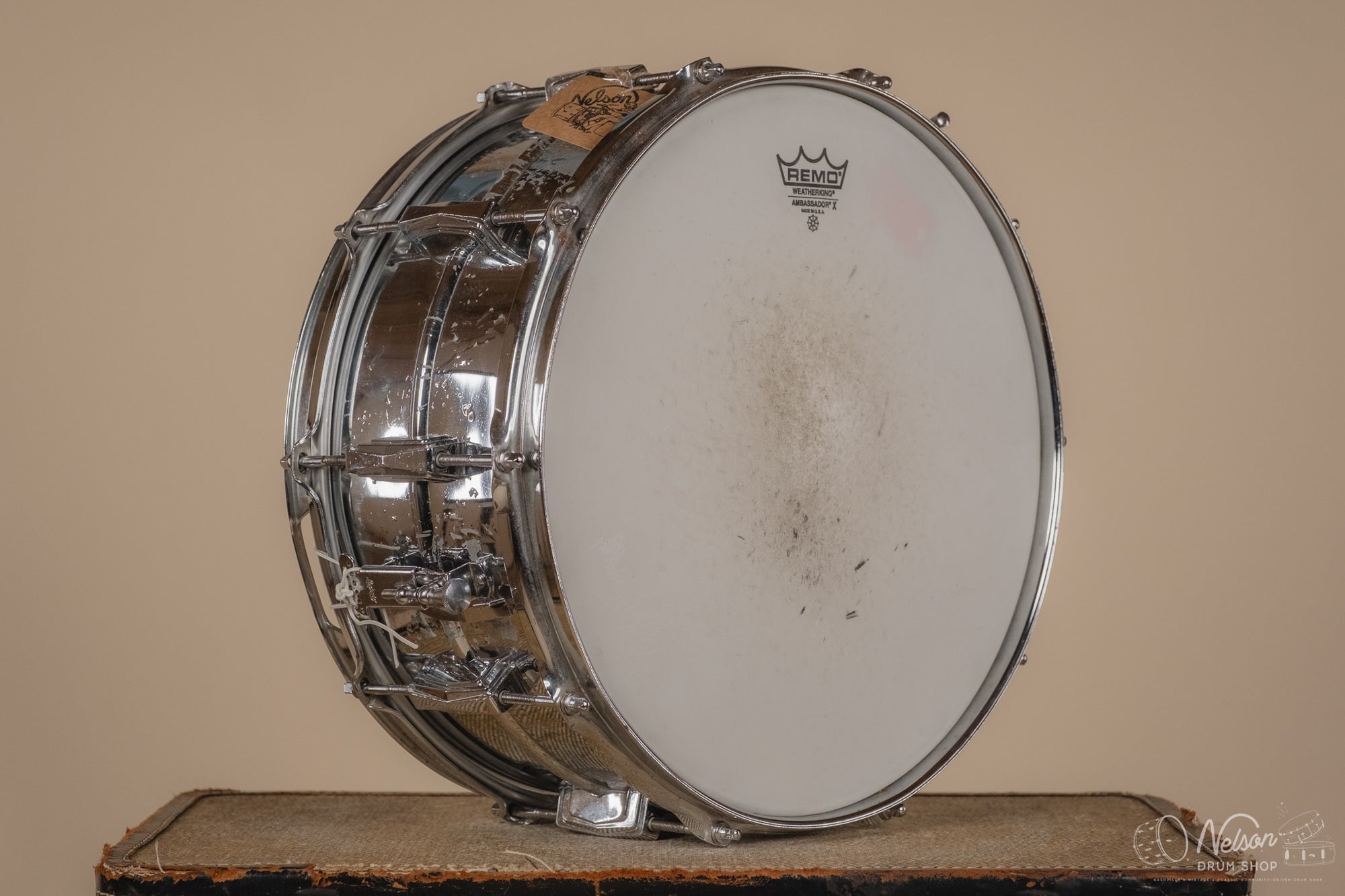 1963 Ludwig 'LM402 Supraphonic' COA w/ Crimped Beds - 6.5x14