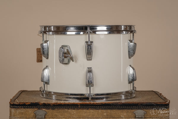 1980s Ludwig Rack Tom in White Cortex - 9x13