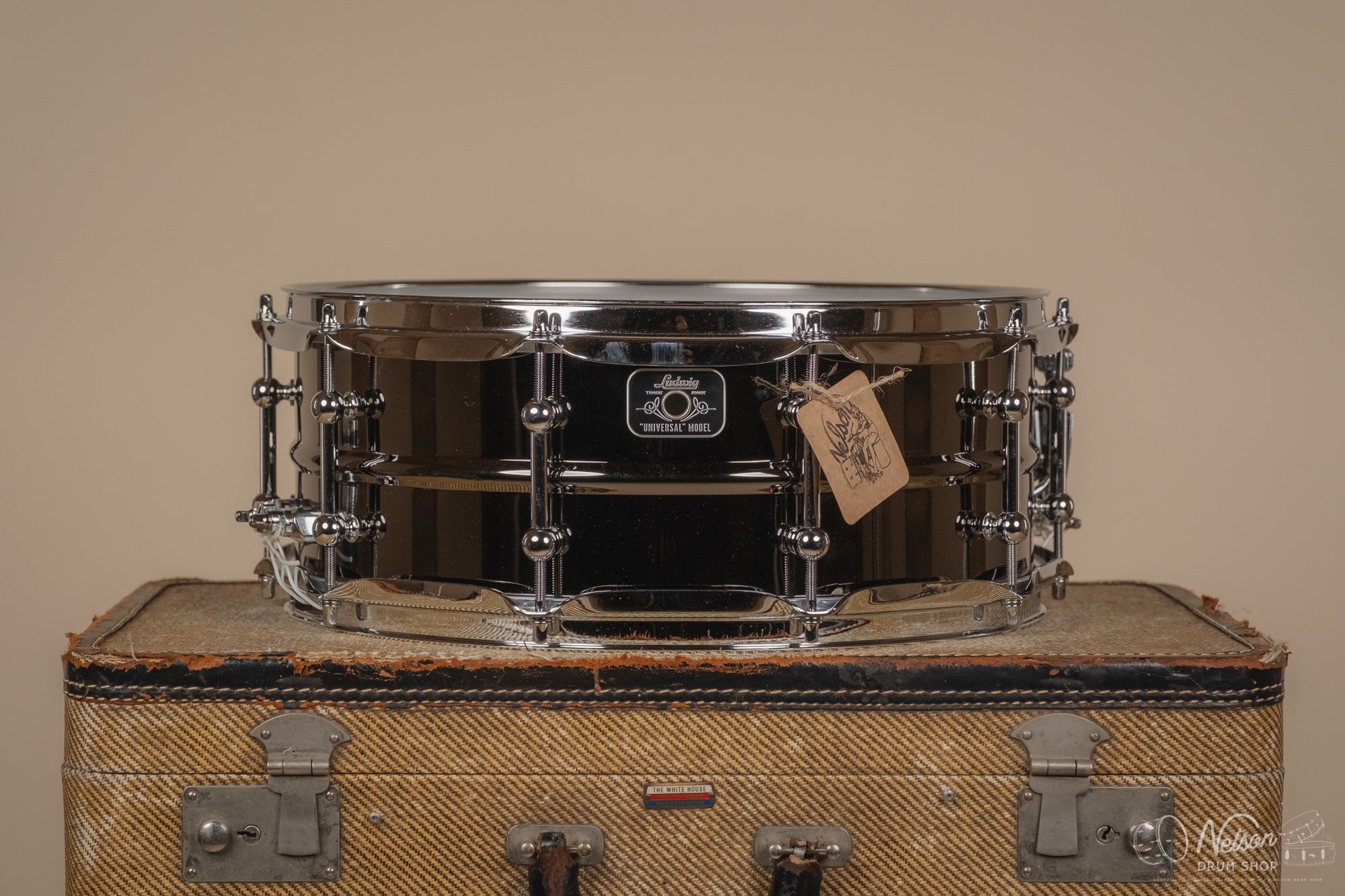 Ludwig Universal Brass w/Chrome Hardware - 5.5x14