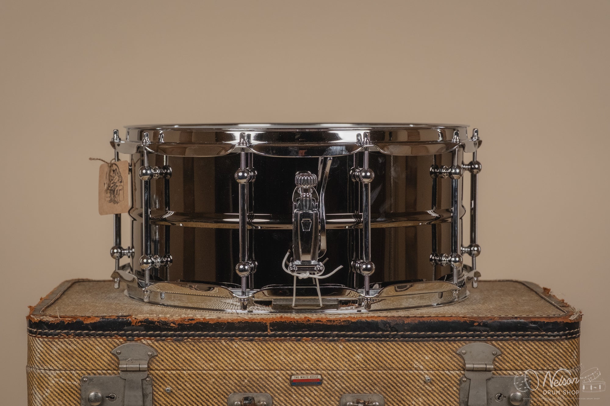 Ludwig Universal Brass w/Chrome Hardware - 6.5x14