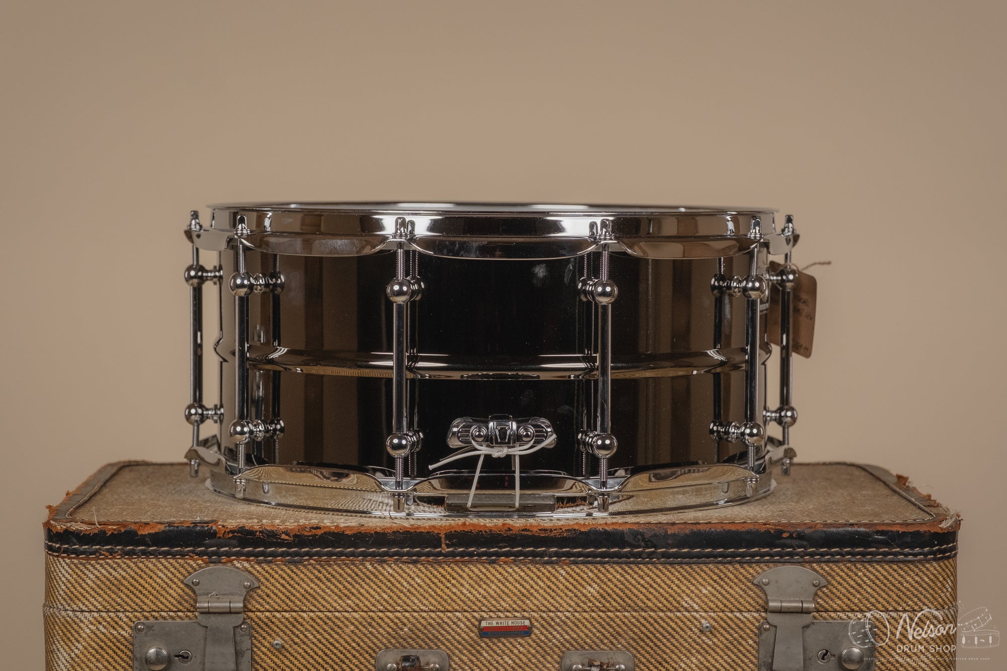 Ludwig Universal Brass w/Chrome Hardware - 6.5x14
