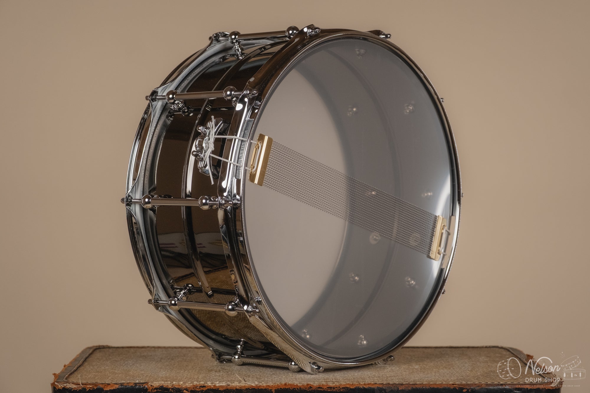 Ludwig Universal Brass w/Chrome Hardware - 6.5x14