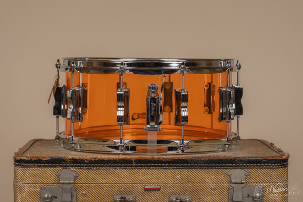 Ludwig Vistalite in Amber - 6.5x14