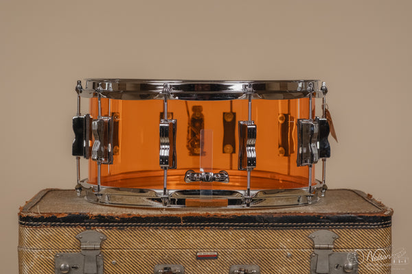 Ludwig Vistalite in Amber - 6.5x14