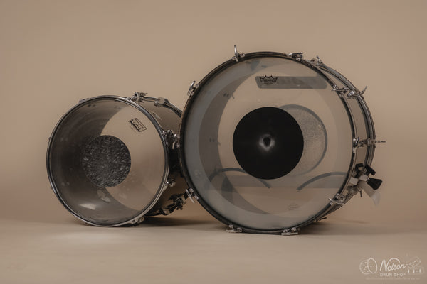 1970s Ludwig Vistalite ‘Power Factory’ Sound Projector in Black - 16x24, 16x18, 14x16, 12x15, 13x14, 12x13, 11x12, 9x10