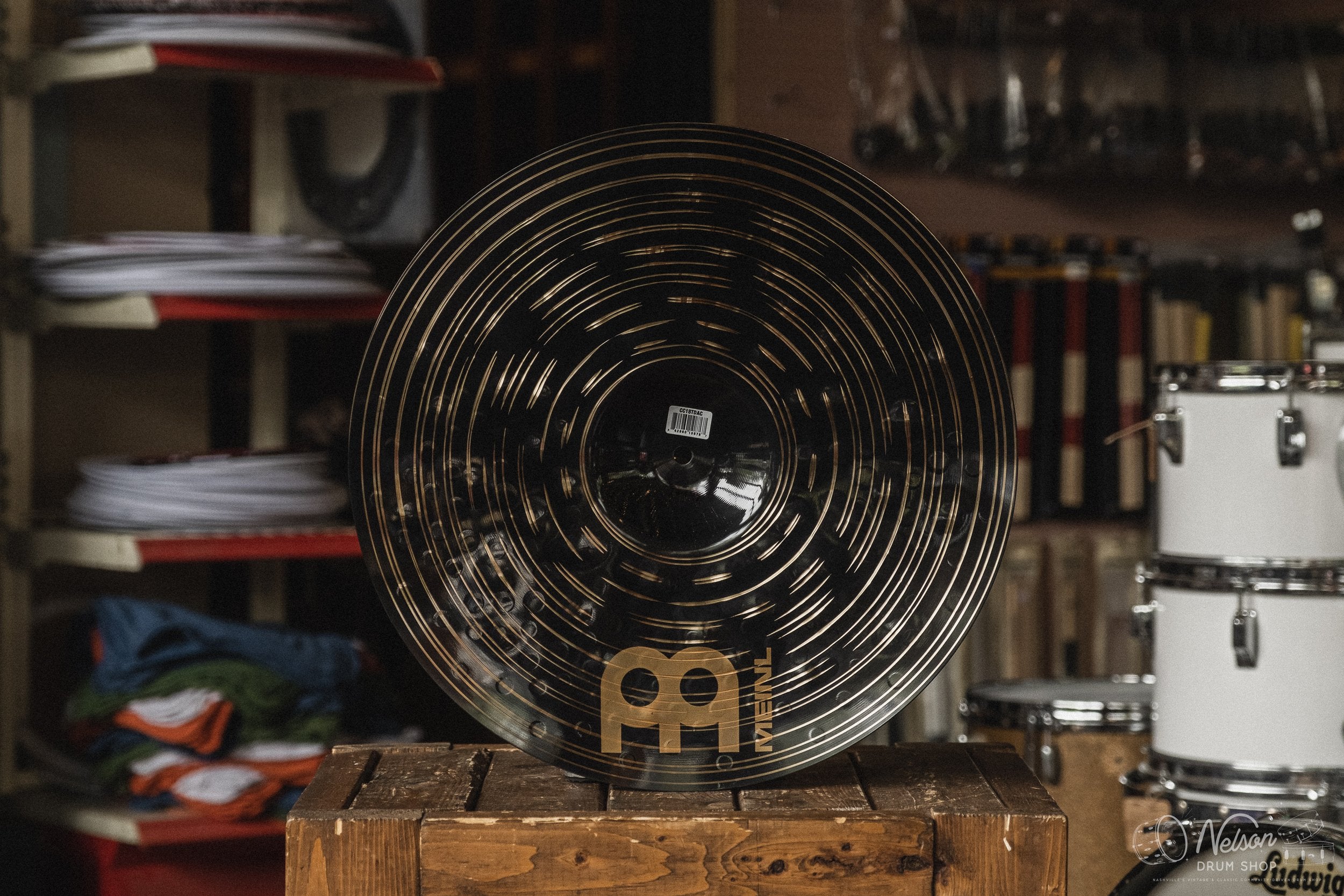 Meinl Classics Thin Dark Crash - 18” – Nelson Drum Shop