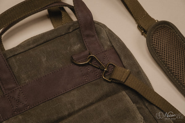 Name Brand Waxed Canvas Stick Bag