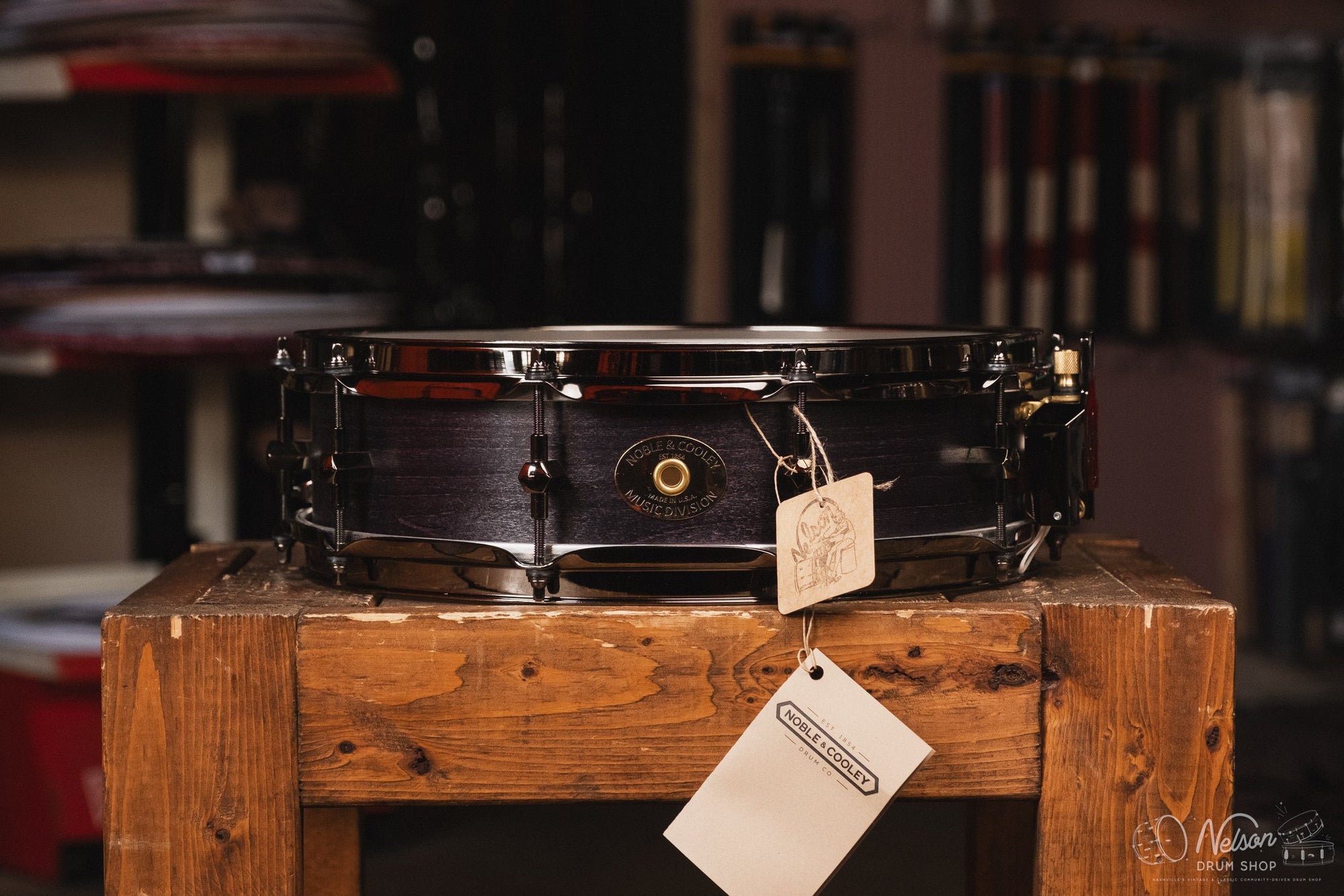 Used Noble & Cooley Solid Shell Tulip in Dark Blackwash - 3.875x14