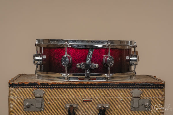 Used PDP X7 Snare Drum in Red Sparkle Fade - 5x14