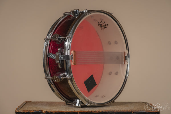 Used PDP X7 Snare Drum in Red Sparkle Fade - 5x14