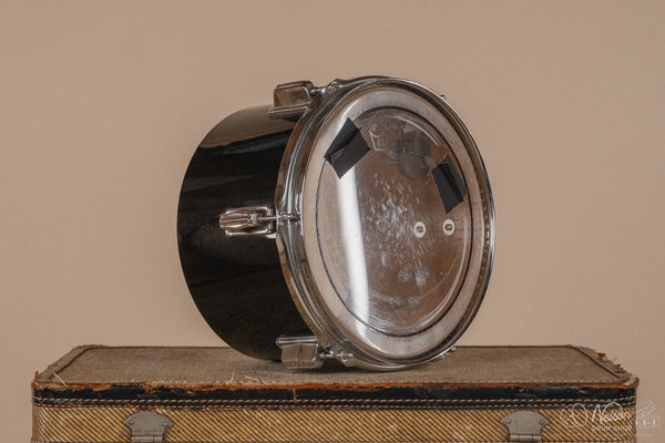 1970's Pearl Fiberglass Concert Tom Set in Black Gloss w/ Stands - 6, 8, 10, 12, 13, 14, 15, 16