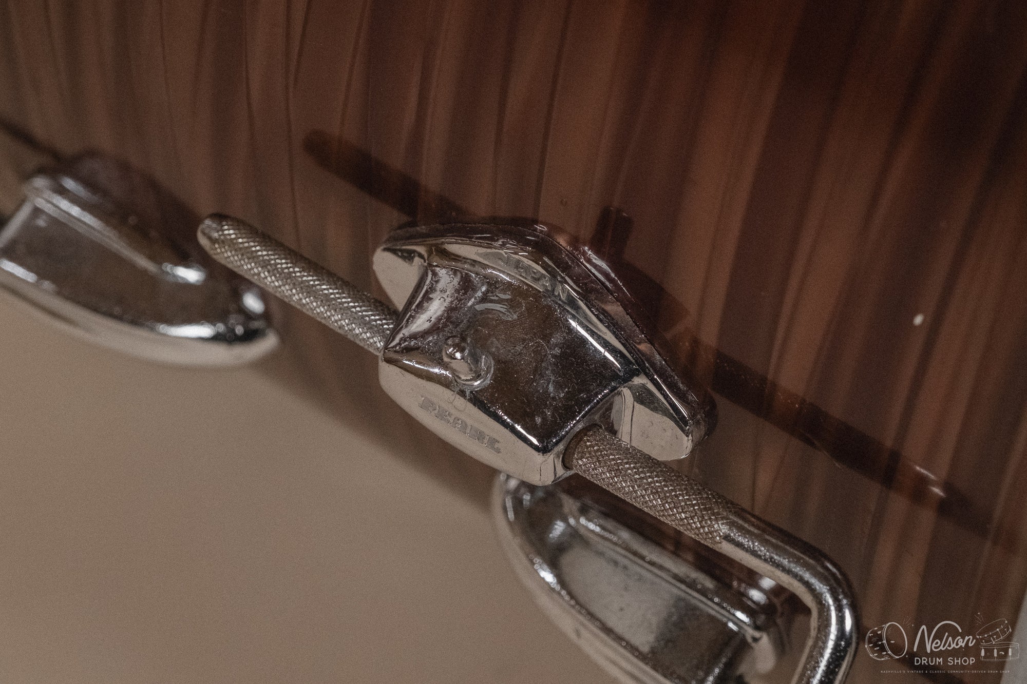 1960s Pearl 'Super Outfit No. 1' in Tiger's Eye - 14x20, 16x16, 9x13