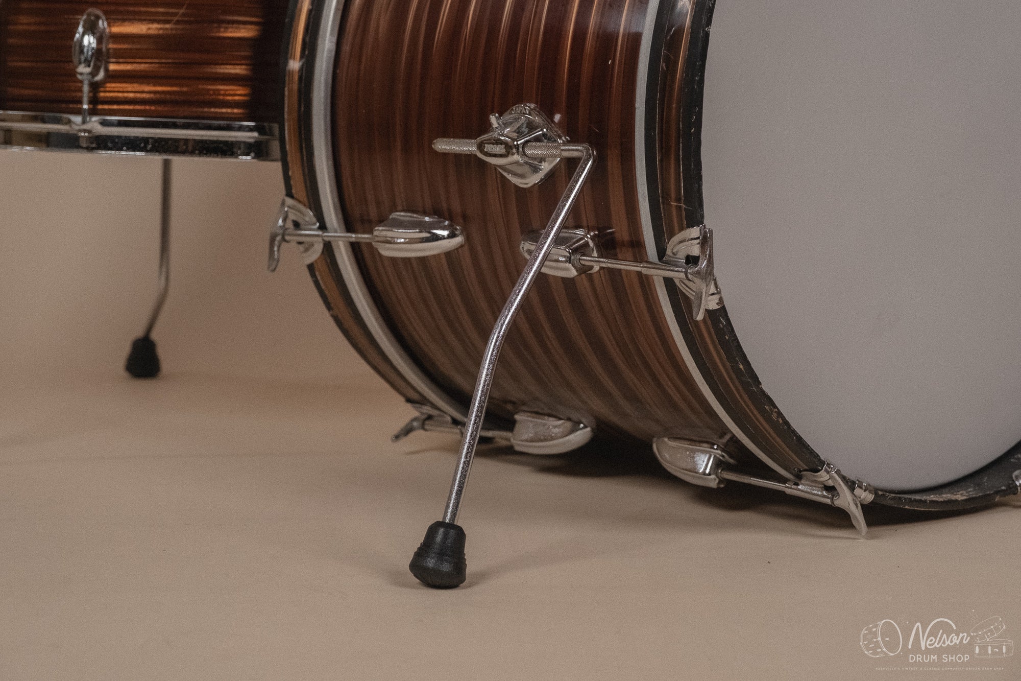 1960s Pearl 'Super Outfit No. 1' in Tiger's Eye - 14x20, 16x16, 9x13