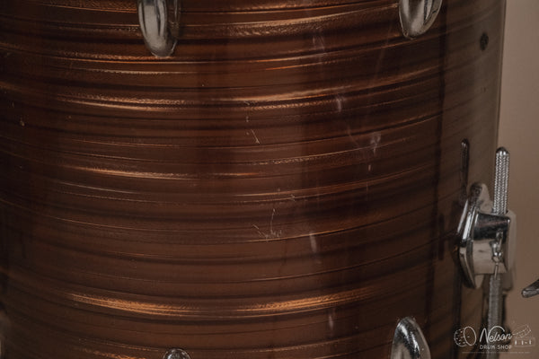 1960s Pearl 'Super Outfit No. 1' in Tiger's Eye - 14x20, 16x16, 9x13